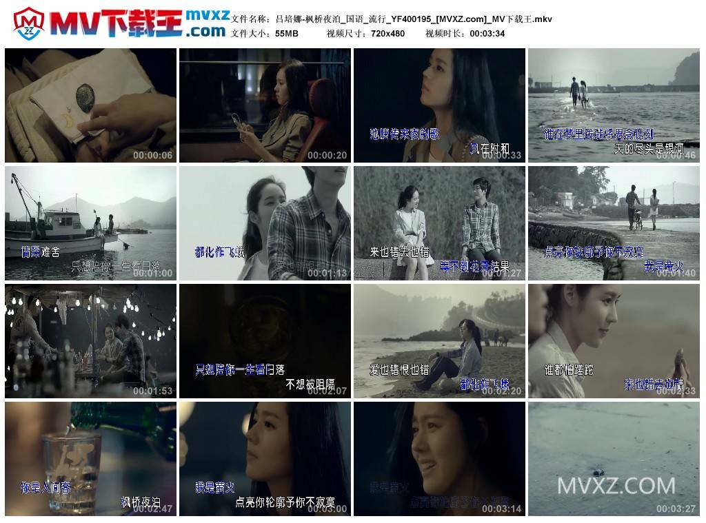 吕培娜-枫桥夜泊_国语_流行_YF400195